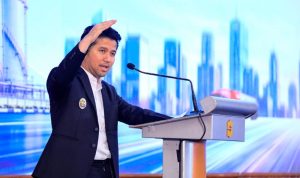 Emil pada muscab Hiswana Migas Surabaya